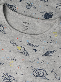 NAME IT Natsæt Space Grey Melange